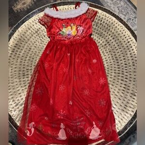 disney night gown size 8 girls euc